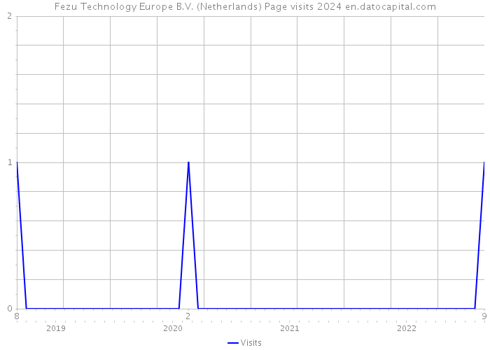 Fezu Technology Europe B.V. (Netherlands) Page visits 2024 