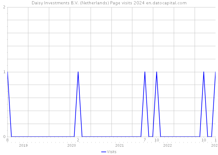 Daisy Investments B.V. (Netherlands) Page visits 2024 