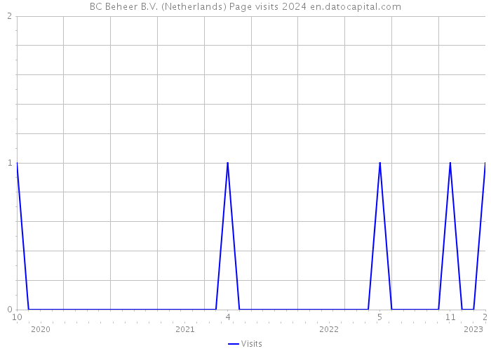 BC Beheer B.V. (Netherlands) Page visits 2024 
