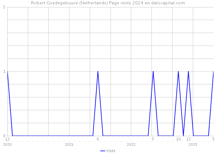 Robert Goedegebuure (Netherlands) Page visits 2024 