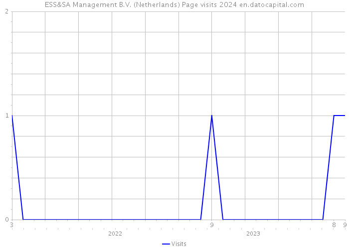 ESS&SA Management B.V. (Netherlands) Page visits 2024 