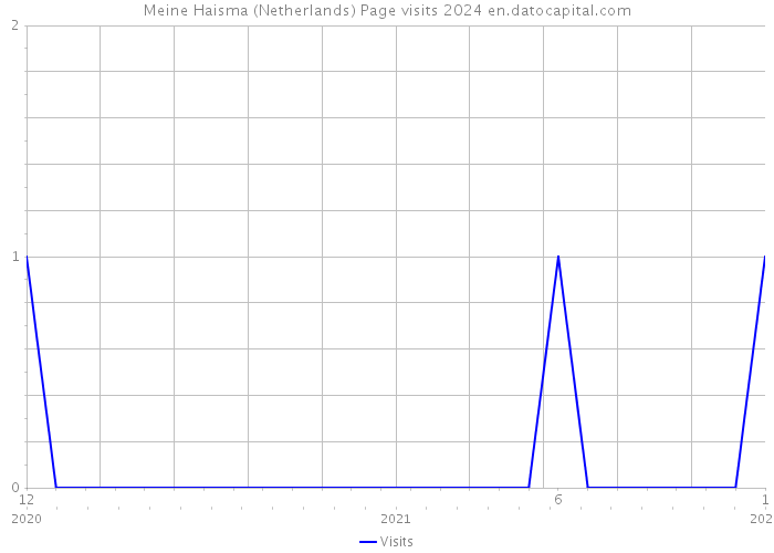 Meine Haisma (Netherlands) Page visits 2024 