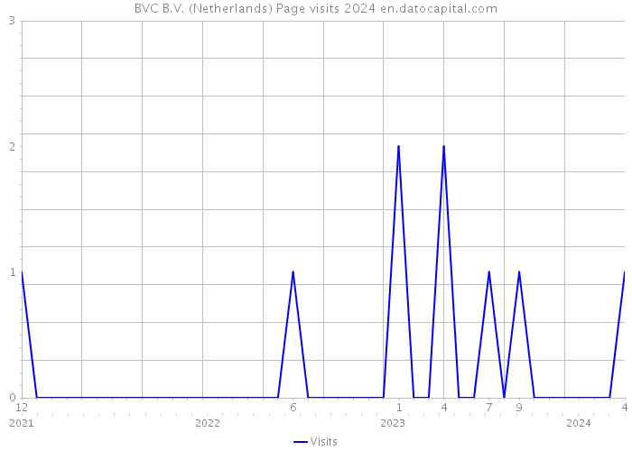 BVC B.V. (Netherlands) Page visits 2024 