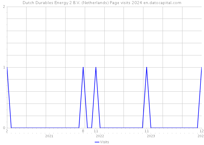 Dutch Durables Energy 2 B.V. (Netherlands) Page visits 2024 