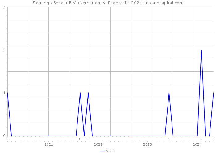 Flamingo Beheer B.V. (Netherlands) Page visits 2024 