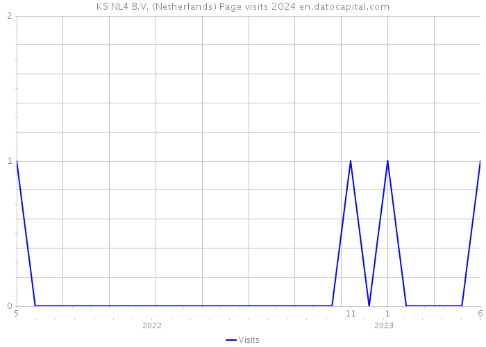 KS NL4 B.V. (Netherlands) Page visits 2024 