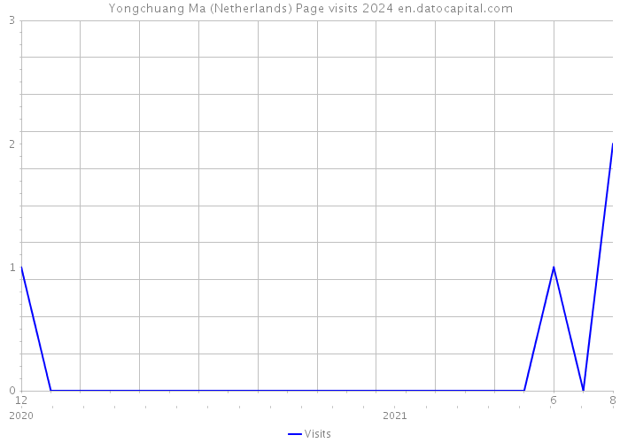 Yongchuang Ma (Netherlands) Page visits 2024 