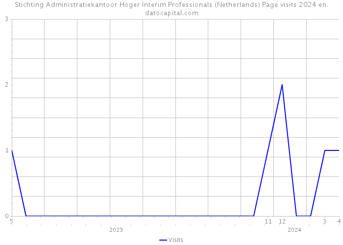 Stichting Administratiekantoor Hoger Interim Professionals (Netherlands) Page visits 2024 