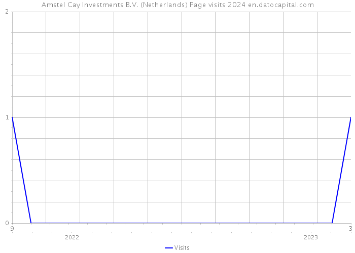 Amstel Cay Investments B.V. (Netherlands) Page visits 2024 