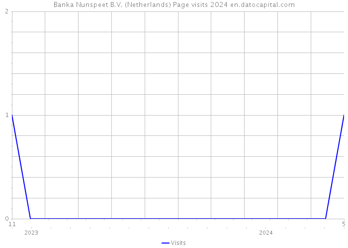 Banka Nunspeet B.V. (Netherlands) Page visits 2024 