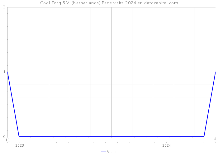 Cool Zorg B.V. (Netherlands) Page visits 2024 