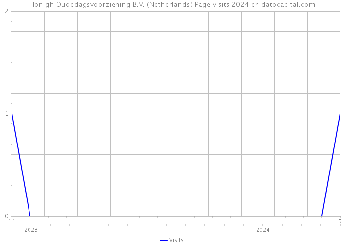 Honigh Oudedagsvoorziening B.V. (Netherlands) Page visits 2024 