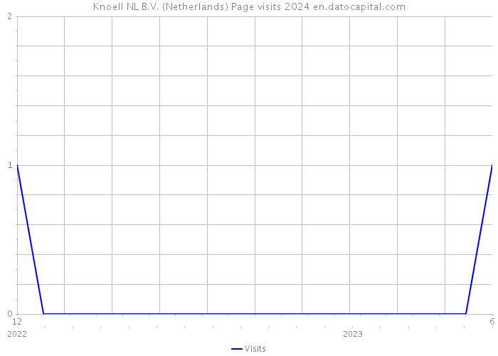 Knoell NL B.V. (Netherlands) Page visits 2024 