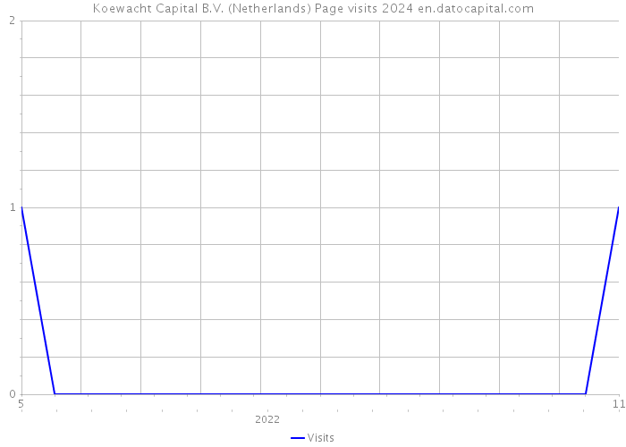 Koewacht Capital B.V. (Netherlands) Page visits 2024 
