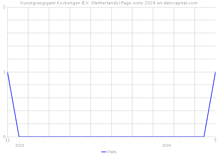Kunstgrasgigant Kockengen B.V. (Netherlands) Page visits 2024 