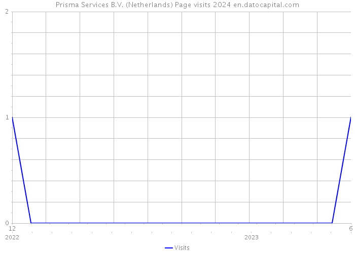 Prisma Services B.V. (Netherlands) Page visits 2024 