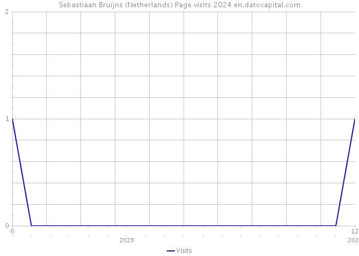Sebastiaan Bruijns (Netherlands) Page visits 2024 