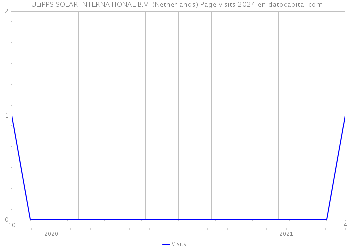 TULiPPS SOLAR INTERNATIONAL B.V. (Netherlands) Page visits 2024 
