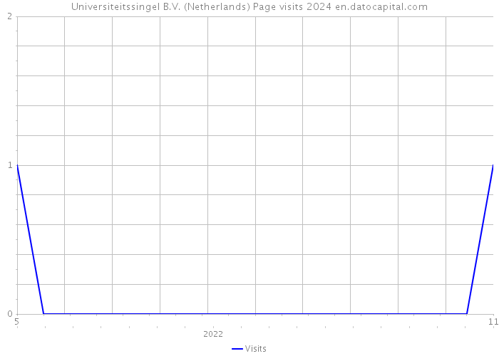 Universiteitssingel B.V. (Netherlands) Page visits 2024 
