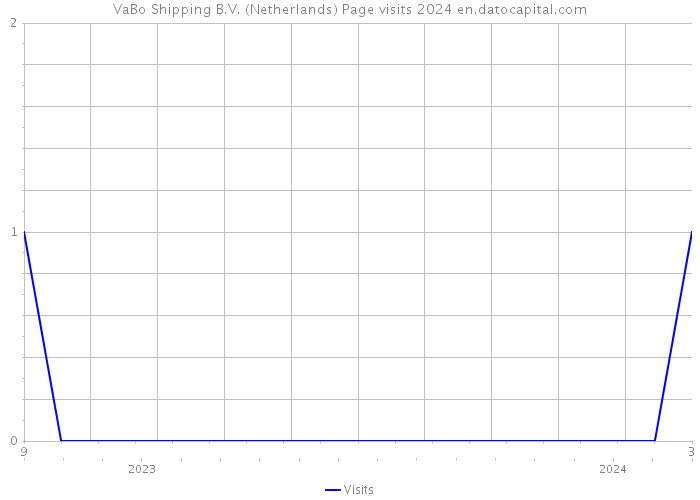 VaBo Shipping B.V. (Netherlands) Page visits 2024 