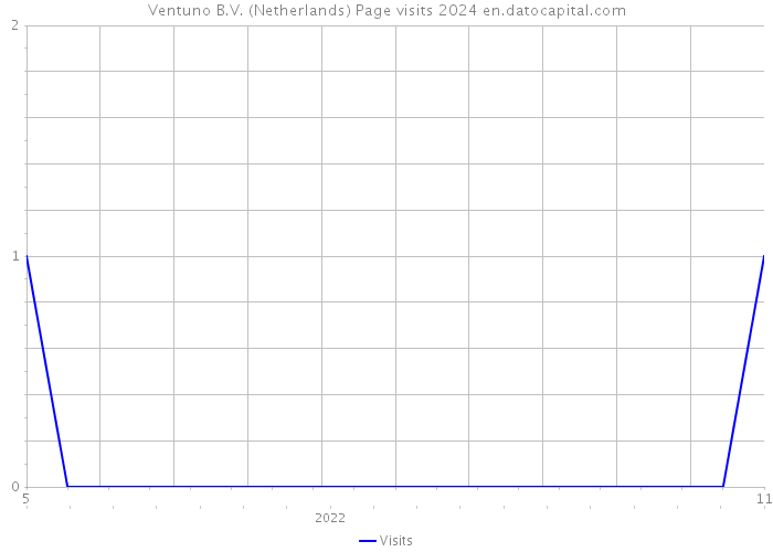 Ventuno B.V. (Netherlands) Page visits 2024 