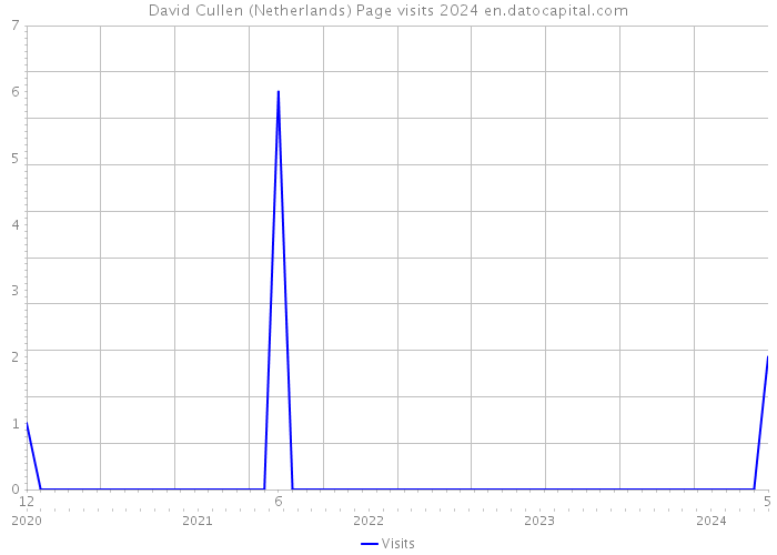 David Cullen (Netherlands) Page visits 2024 