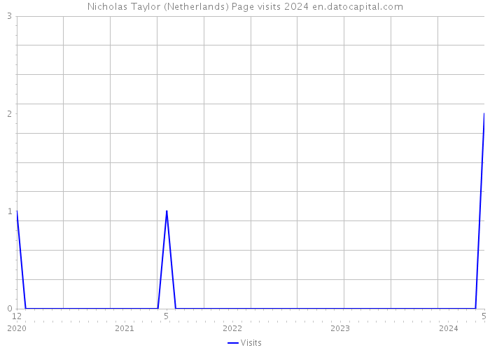 Nicholas Taylor (Netherlands) Page visits 2024 