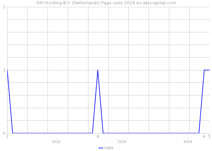 INY-holding B.V. (Netherlands) Page visits 2024 