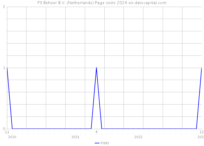 FS Beheer B.V. (Netherlands) Page visits 2024 