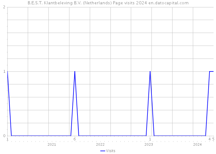 B.E.S.T. Klantbeleving B.V. (Netherlands) Page visits 2024 