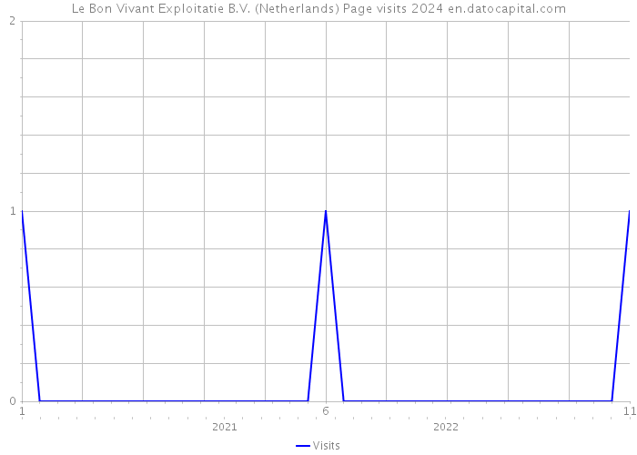 Le Bon Vivant Exploitatie B.V. (Netherlands) Page visits 2024 