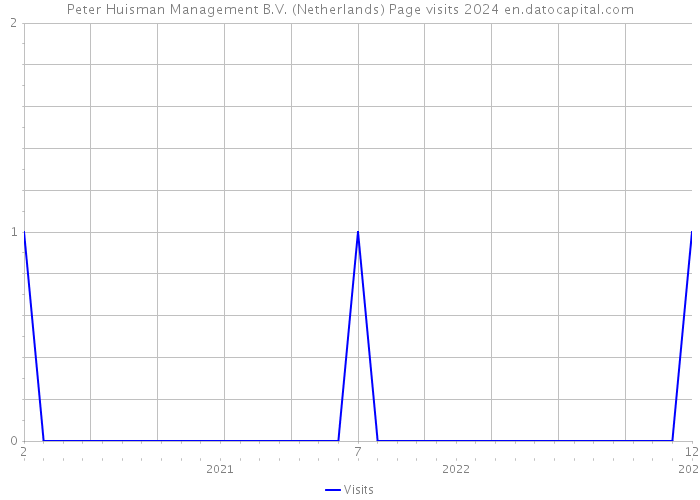 Peter Huisman Management B.V. (Netherlands) Page visits 2024 