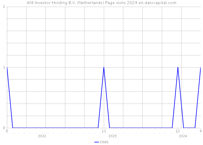 ANI Investor Holding B.V. (Netherlands) Page visits 2024 