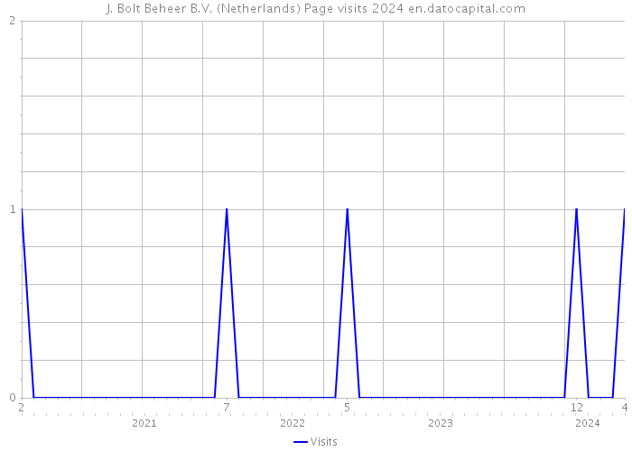 J. Bolt Beheer B.V. (Netherlands) Page visits 2024 