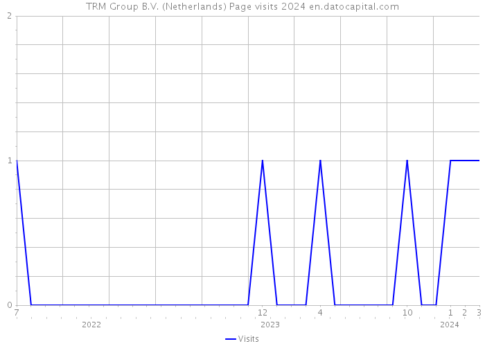 TRM Group B.V. (Netherlands) Page visits 2024 