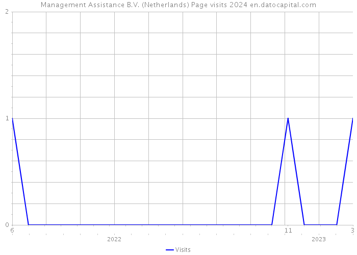 Management Assistance B.V. (Netherlands) Page visits 2024 