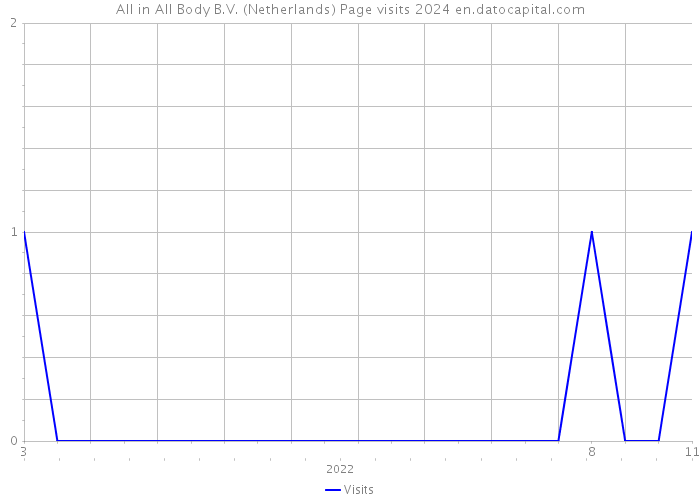 All in All Body B.V. (Netherlands) Page visits 2024 