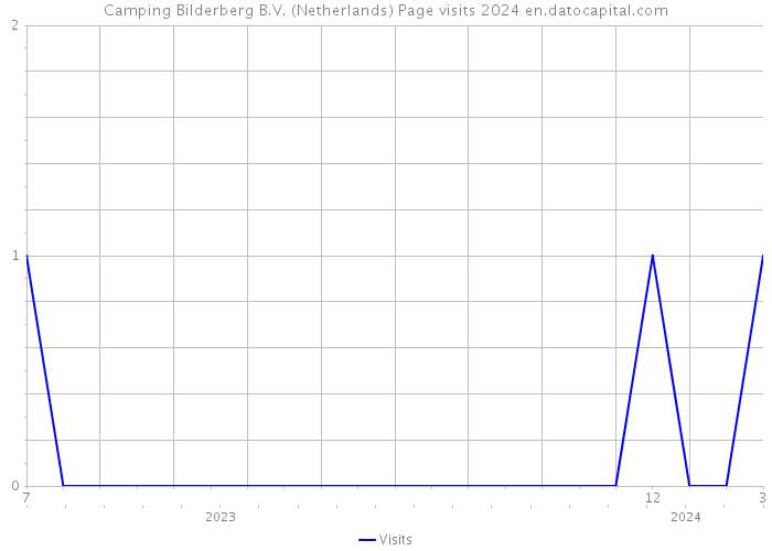 Camping Bilderberg B.V. (Netherlands) Page visits 2024 