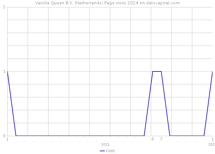Vanilla Queen B.V. (Netherlands) Page visits 2024 