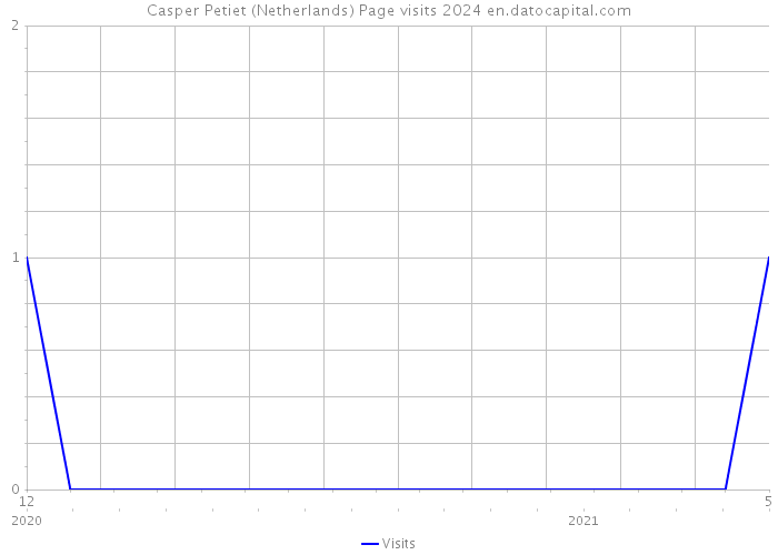 Casper Petiet (Netherlands) Page visits 2024 