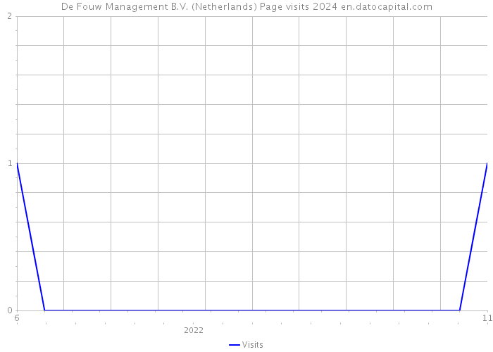 De Fouw Management B.V. (Netherlands) Page visits 2024 