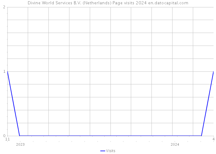 Divine World Services B.V. (Netherlands) Page visits 2024 