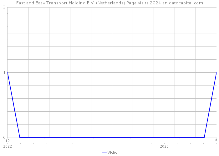Fast and Easy Transport Holding B.V. (Netherlands) Page visits 2024 