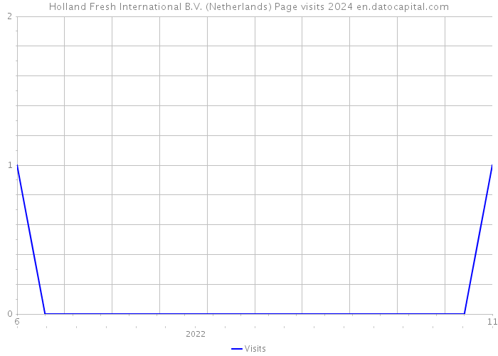 Holland Fresh International B.V. (Netherlands) Page visits 2024 