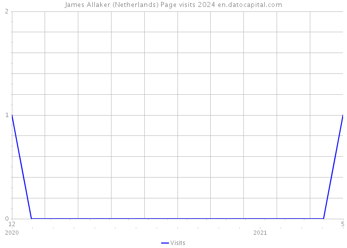 James Allaker (Netherlands) Page visits 2024 