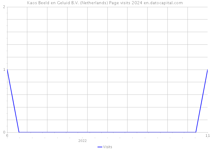 Kaos Beeld en Geluid B.V. (Netherlands) Page visits 2024 