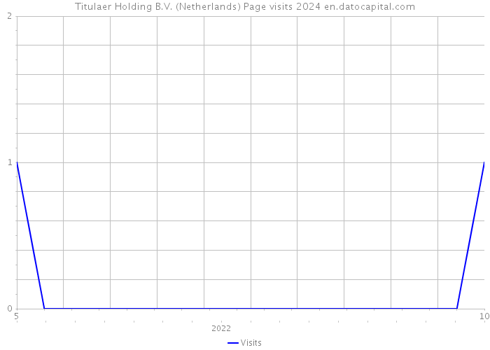 Titulaer Holding B.V. (Netherlands) Page visits 2024 