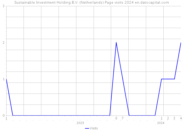Sustainable Investment Holding B.V. (Netherlands) Page visits 2024 