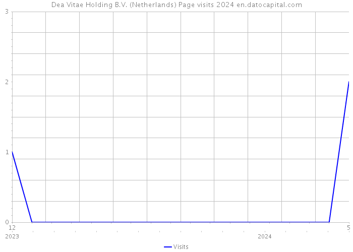 Dea Vitae Holding B.V. (Netherlands) Page visits 2024 