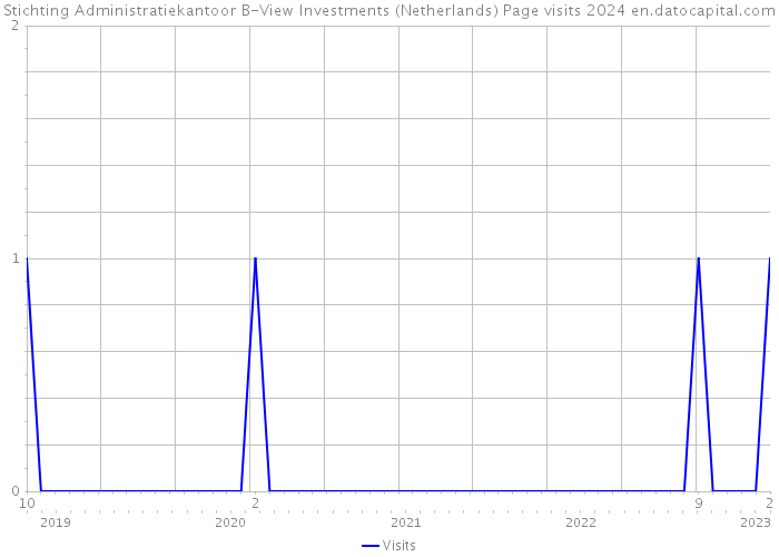 Stichting Administratiekantoor B-View Investments (Netherlands) Page visits 2024 